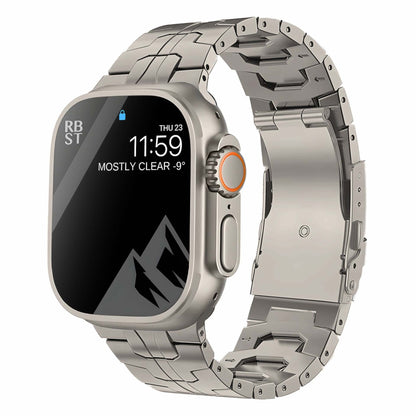 New Titanium Metal Smartwatch Strap