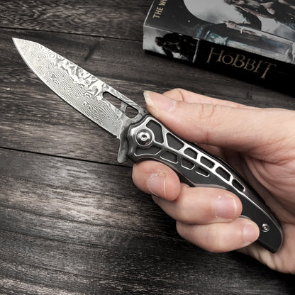 External Folding Knife For Personal Defense