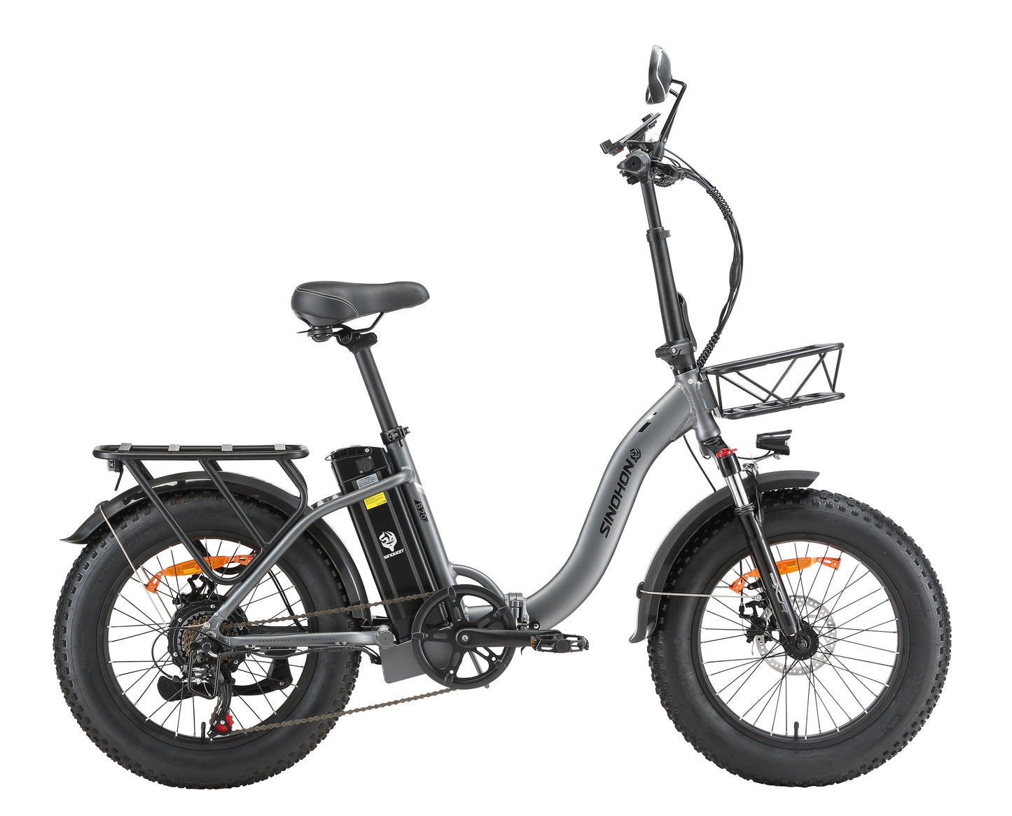 Ebike,750W Motor,48V15Ah Battery,20 Inches,Maximum Speed 45KM