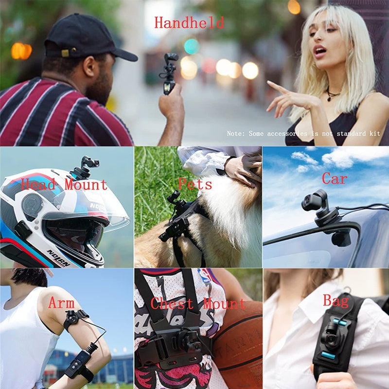 Pocket2S Pocket Gimbal Vlog Smart Camera Magnetic Suction 4K HD