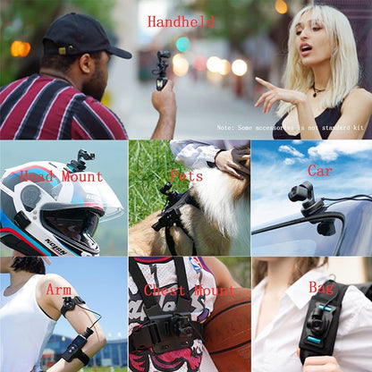 Pocket2S Pocket Gimbal Vlog Smart Camera Magnetic Suction 4K HD