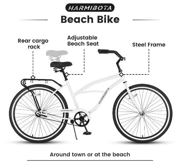 Beach Bikes For Men And Women   Temu Bans Sales