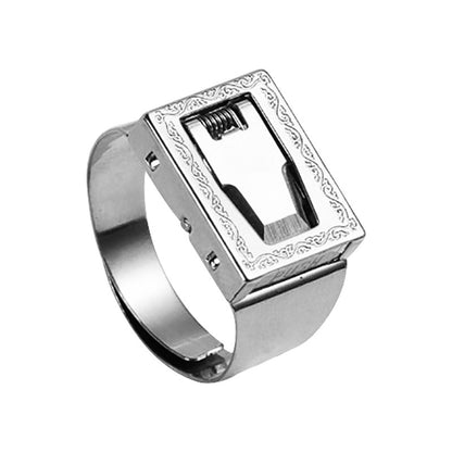 Self-Defense Ring With Blade