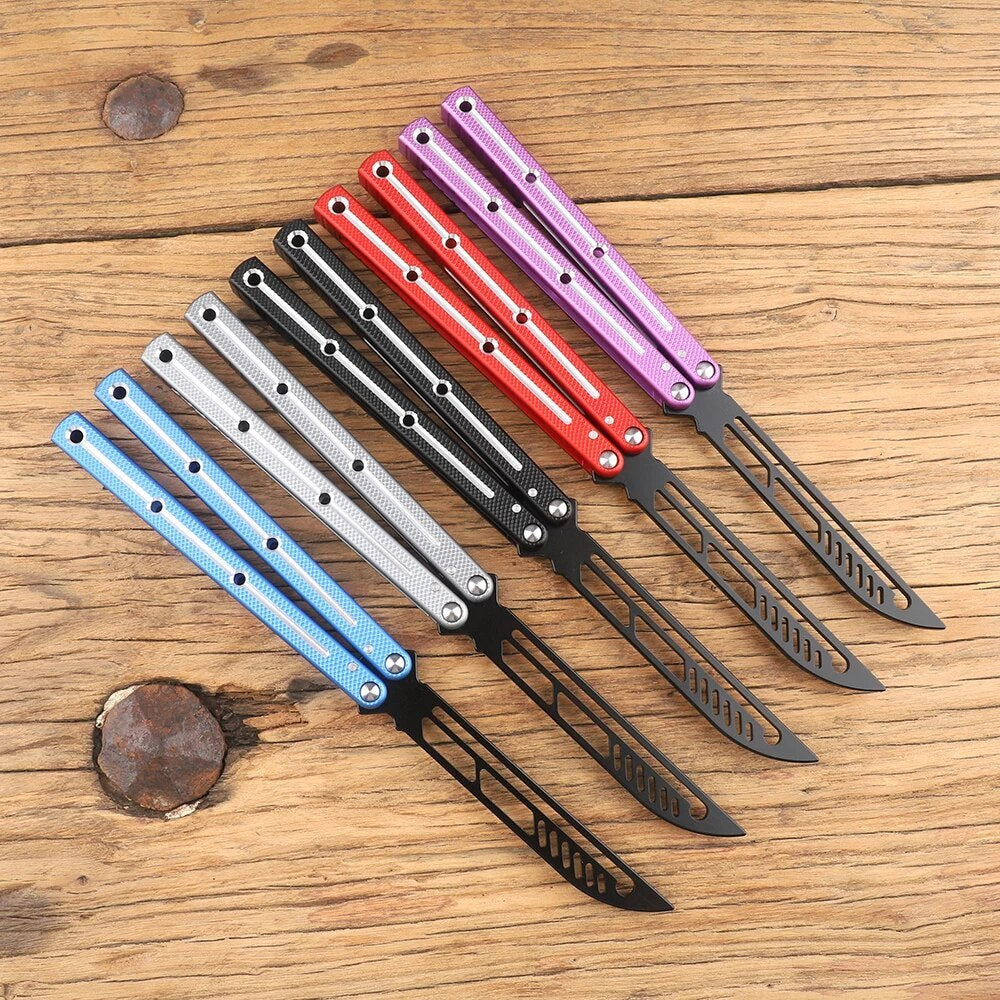 Squid Siren Butterfly Knife