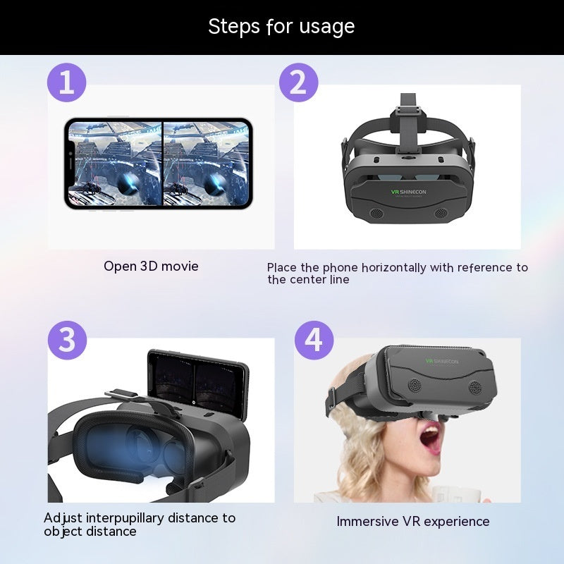 Mobile Movie Game Virtual Reality VR Glasses