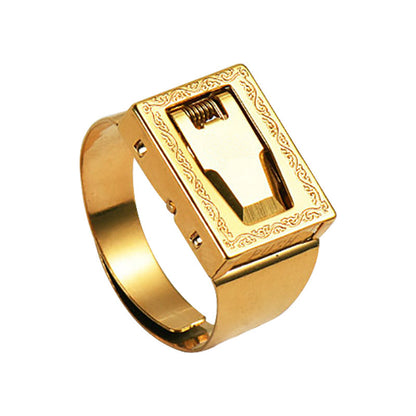 Self-Defense Ring With Blade