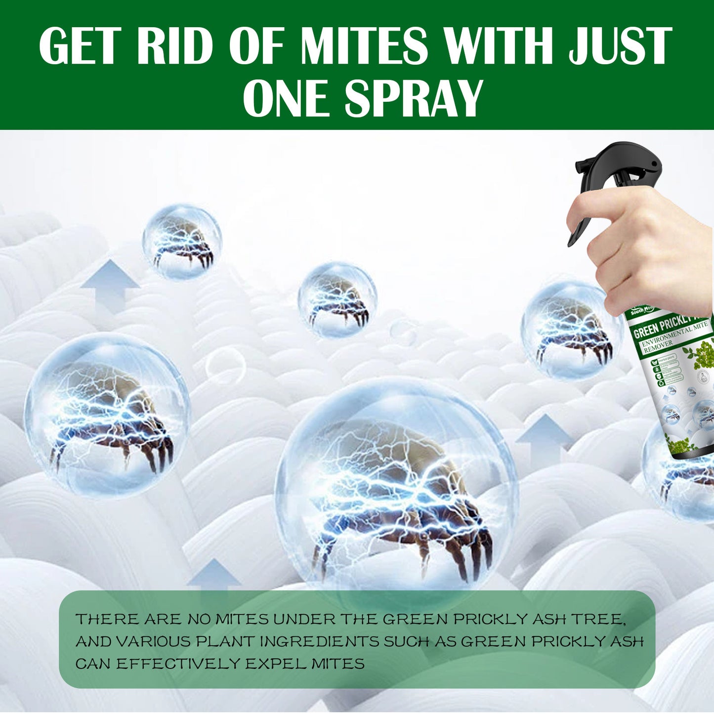 Green Pepper Anti-mite Spray Environmental Protection Mites Agent