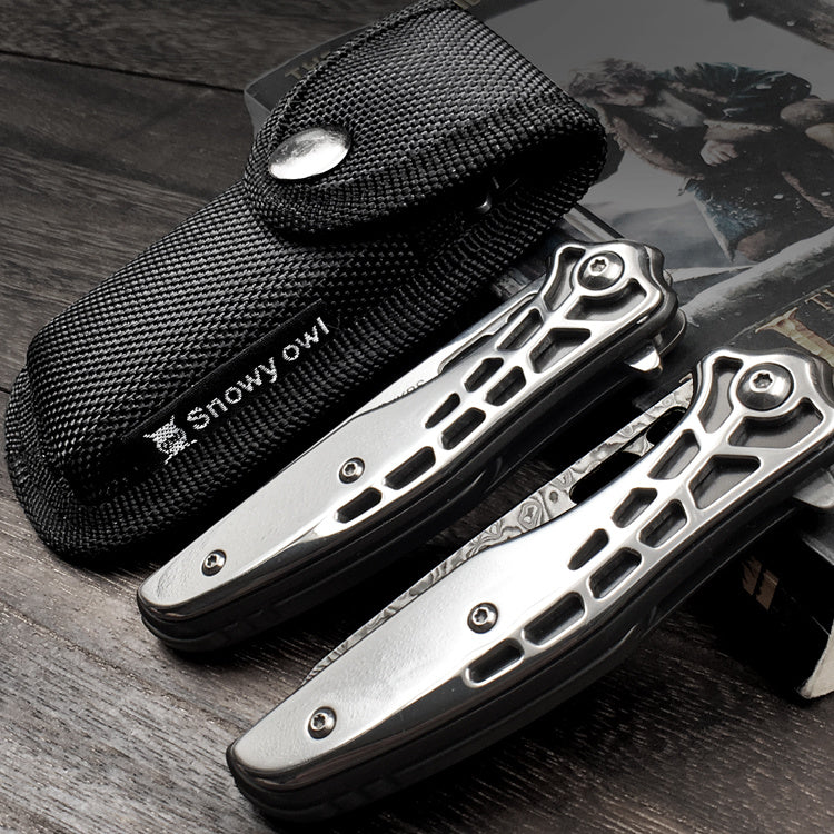 External Folding Knife For Personal Defense