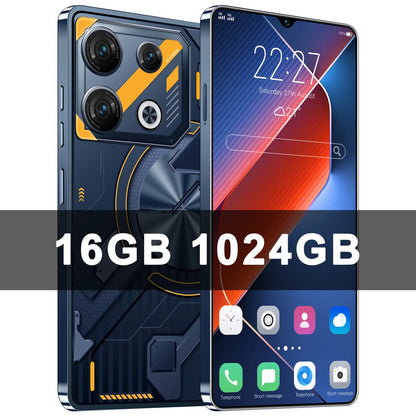 Original Pova 8 Pro Smartphone 5G 7.3inch HD 22G+2TB Cell Phone Dual SIM Mobile Phones 50+108MP 7000mAh Android 14 Unlocked NFC