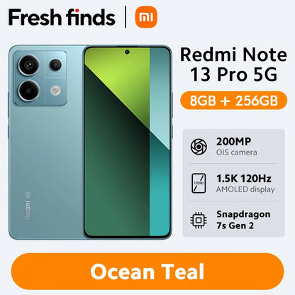 [World Premiere] Xiaomi Redmi Note 13 Pro 5G Smartphone Snapdragon 7s Gen 2 200MP OIS Camera 67W Turbo Charging 120Hz AMOLED NFC