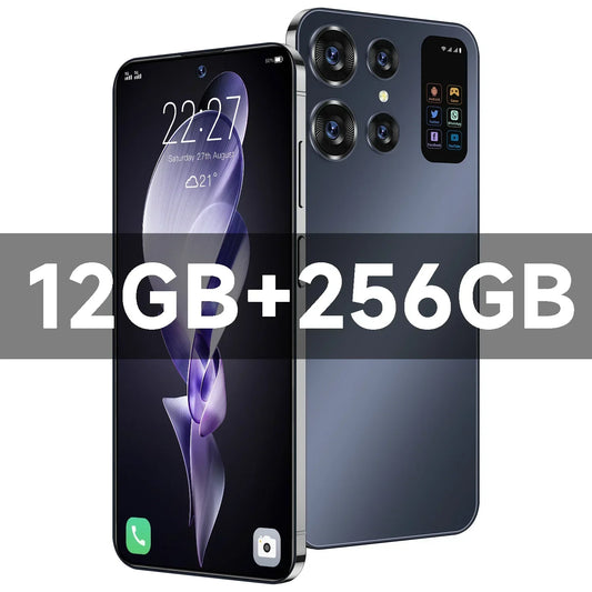 S24 Ultra Global Version Smartphone Snapdragon8 gen2 16G+1TB 7000mAh 48+72MP 4G/5G Network Cellphone Android Mobile Phone