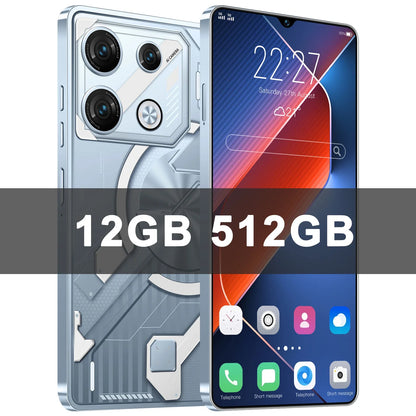 Original Pova 8 Pro Smartphone 5G 7.3inch HD 22G+2TB Cell Phone Dual SIM Mobile Phones 50+108MP 7000mAh Android 14 Unlocked NFC